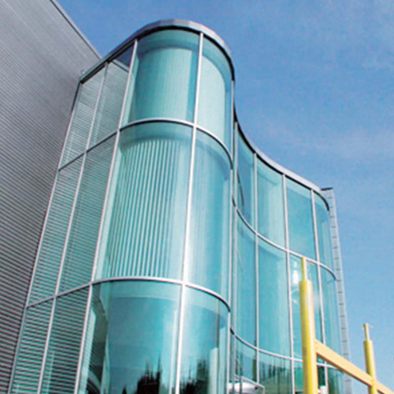 Curved laminated Glass