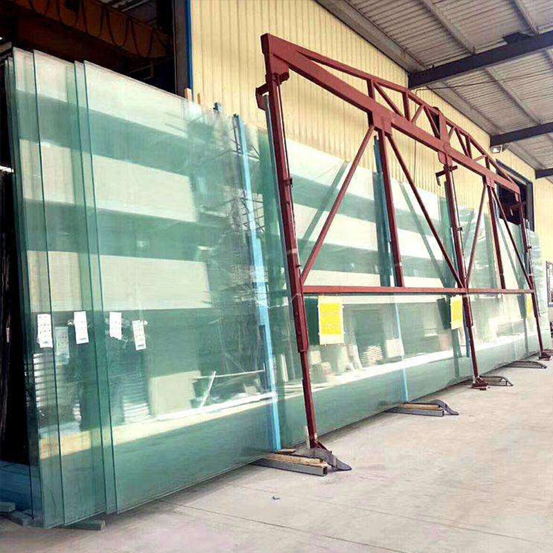 Super large flat Steel Glass