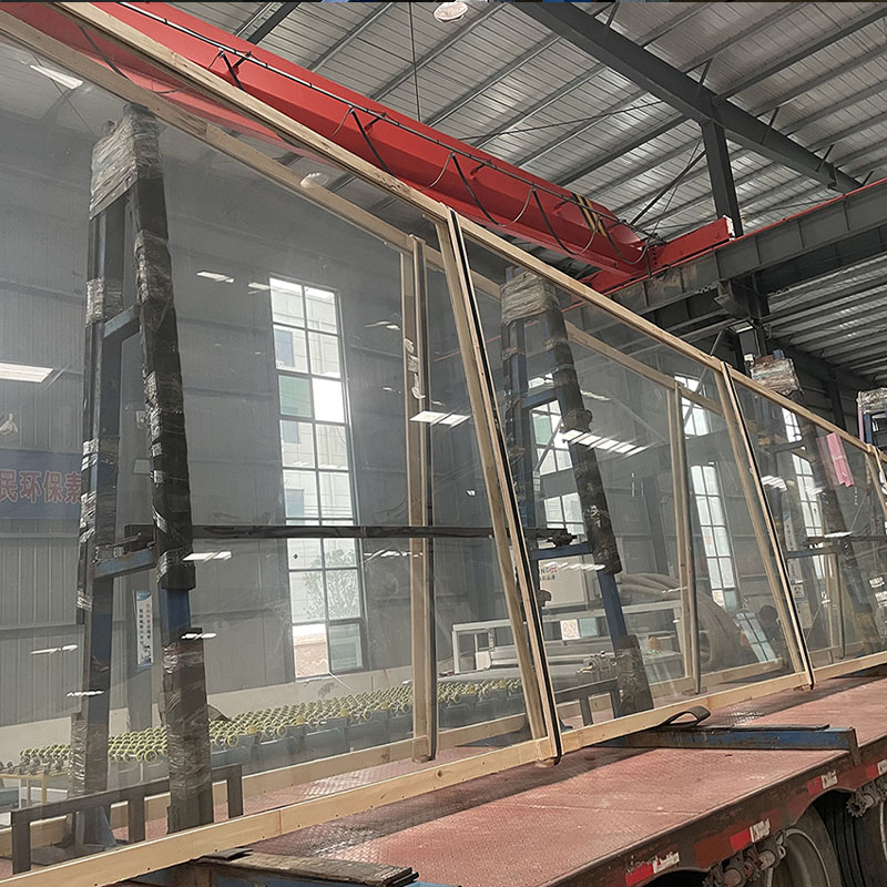 Super large flat Steel Glass